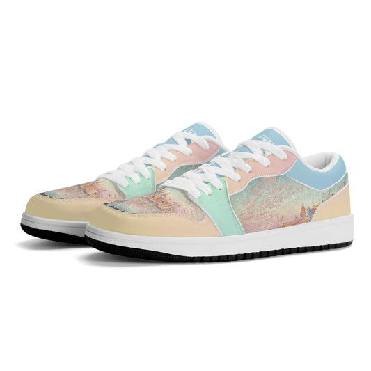 Paul Signac "Venecia, La Nube Rosa" Premium Sneakers