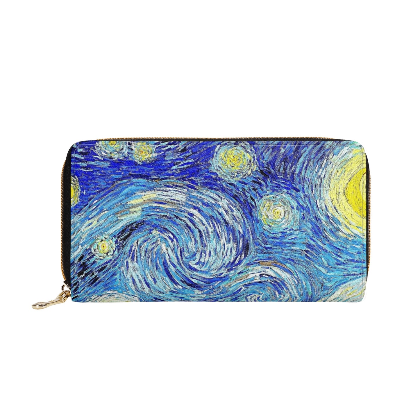 Cartera de Cuero pequeña Van Gogh Noche Estrellada