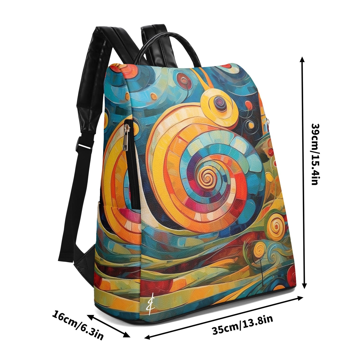 Mochila Antirrobo SNAIL COLOURS. Edición Exclusiva - Ramona & Candela - NEW COLLECTION