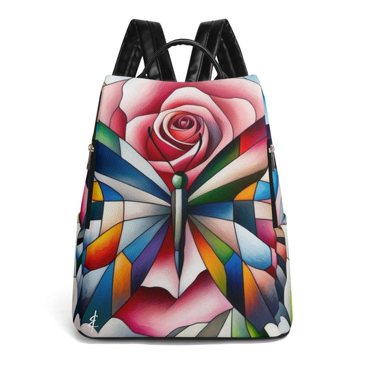 Mochila Antirrobo ROSE AND BUTTERFLY. Edición Exclusiva - Ramona & Candela- NEW COLLECTION