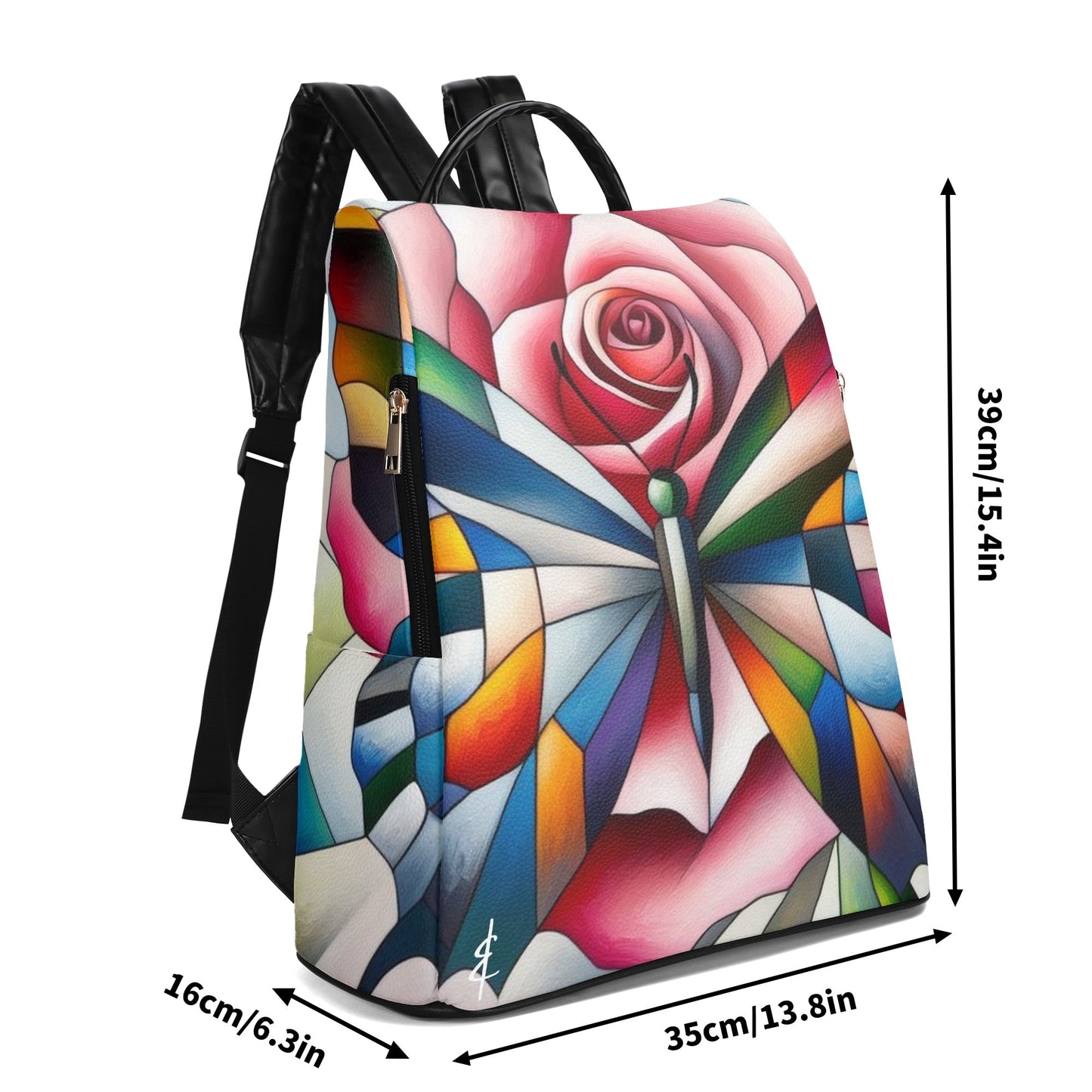 Mochila Antirrobo ROSE AND BUTTERFLY. Edición Exclusiva - Ramona & Candela- NEW COLLECTION