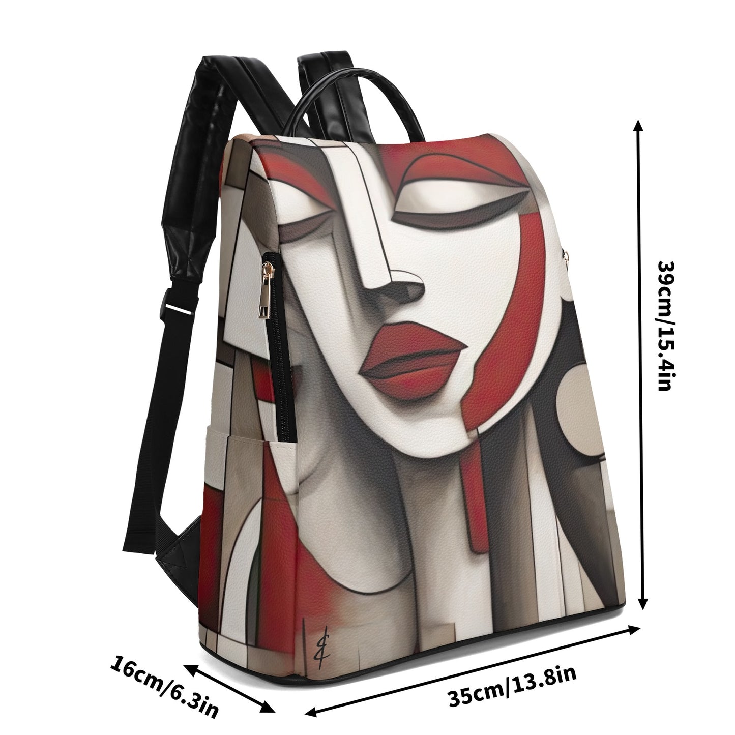 Mochila Antirrobo WOMAN CUBISM. Edición Exclusiva - Ramona & Candela . NEW COLLECTION